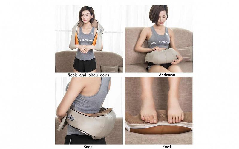 Массажный ремень для шеи и плечевой зоны S7-213 (3650)