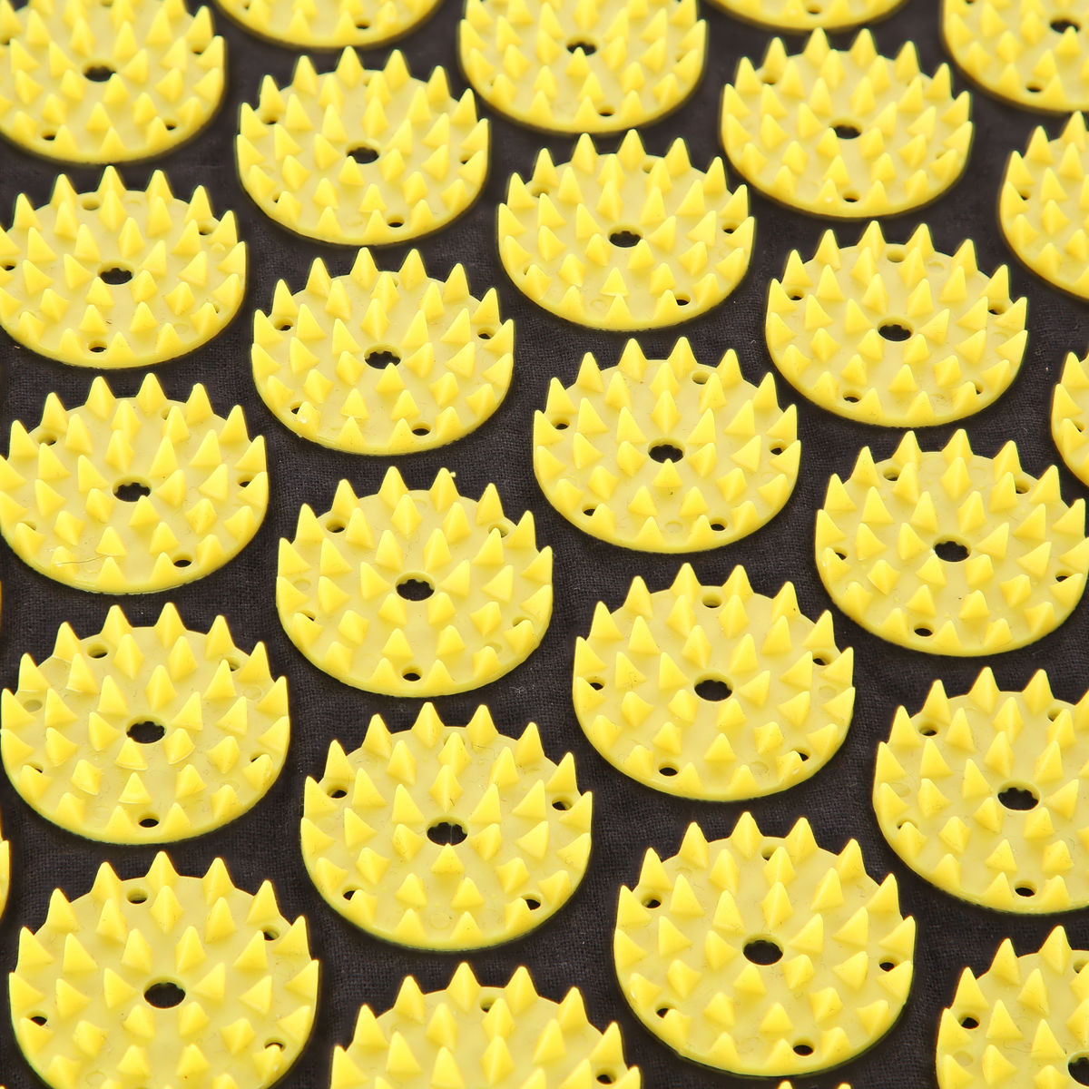 Saltea acupunctura 125x48 cm + perna HMS AKM03 17-44-306 black / yellow (4143)