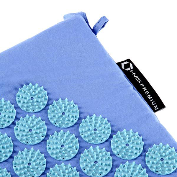 Акупунктурный набор (коврик + подушка + сумка) 74x42 см HMS Premium AKM03 17-44-305 blue (7426)