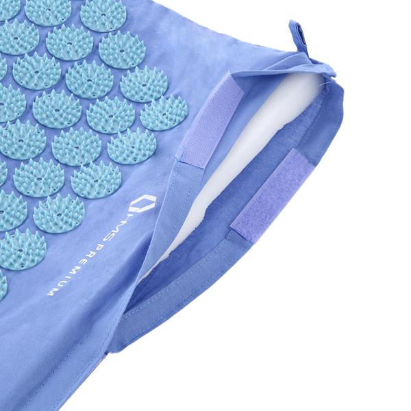 Акупунктурный набор (коврик + подушка + сумка) 74x42 см HMS Premium AKM03 17-44-305 blue (7426)