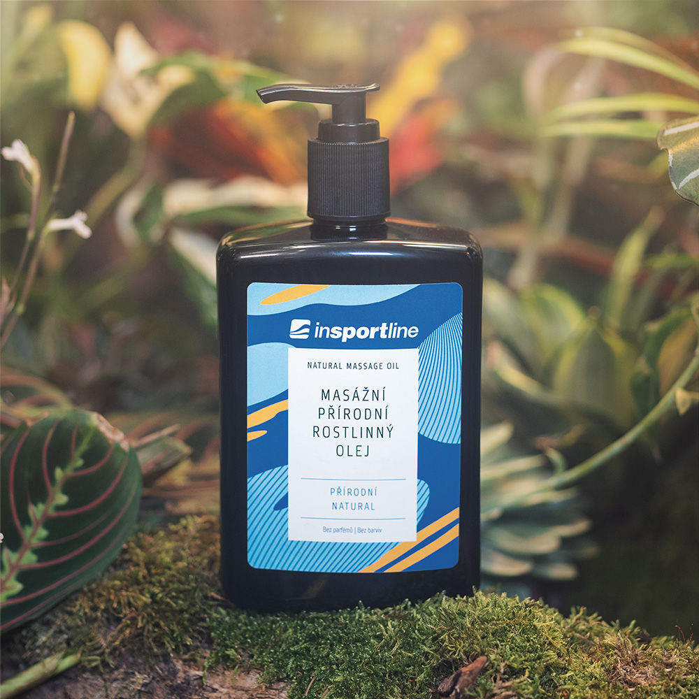 Ulei masaj 500 ml inSPORTline Natural 25670 blue (10220)