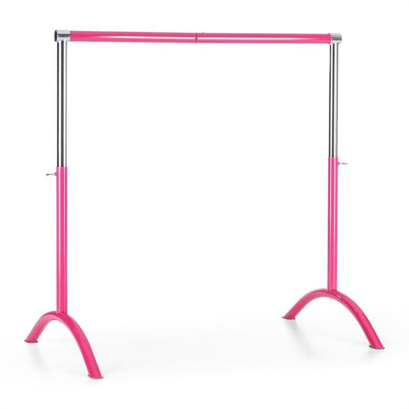 Ballet Barre KLARFIT Bar Lerina 110 x 113 cm Pink 10031409