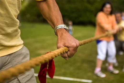 Канат для перетягивания из джута 10 м (6953)