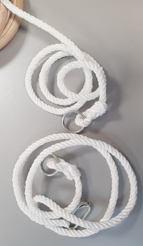 Гимнастические кольца d=18 см, l=160 см (макс. 80 кг) Spartan 1719 (4790)