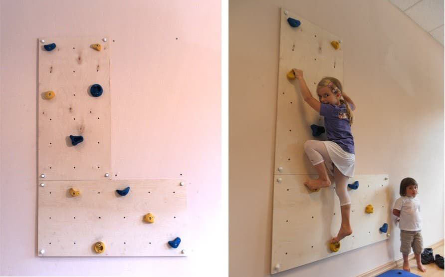 Скалодром модульный  (макс. 130 кг) 1250x625x15 мм ALP410 (7332)