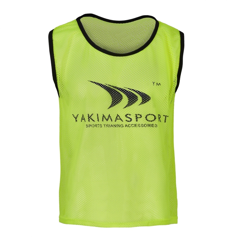 Манишка для тренировок M 57x50 см Yakimasport 100019J yellow (7865)