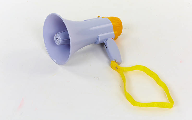 Мегафон HW-8C-A (d=16 см, l=28 см, 15W, bat. (4C) rec.10 sec.) (3302)