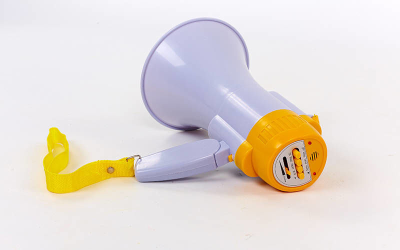 Мегафон HW-8C-A (d=16 см, l=28 см, 15W, bat. (4C) rec.10 sec.) (3302)