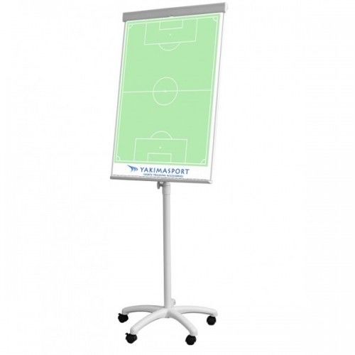 Notepad pentru antrenor de fotbal (3 buc.) + suport Yakimasport Flipchart 100089