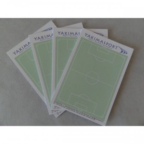 Notepad pentru antrenor de fotbal (4 buc.) Yakimasport 100195