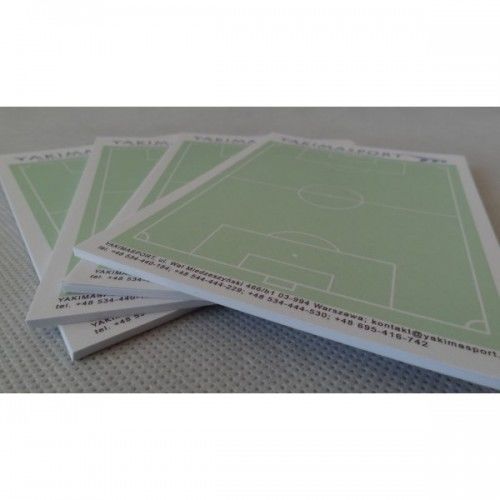 Notepad pentru antrenor de fotbal (4 buc.) Yakimasport 100195