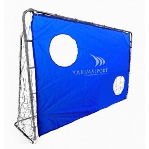Poarta de fotbal cu ecran 215x150 cm Yakimasport 100070