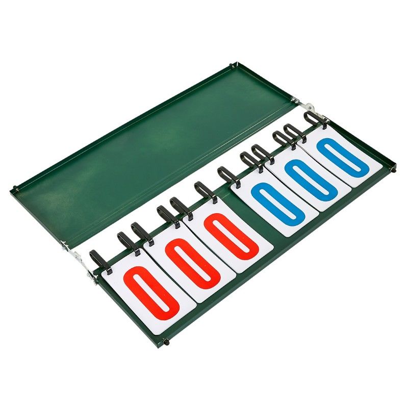 Перекидное табло для спортивных игр, 6 знаков (55.5x19 см) 0039-006 (3868)