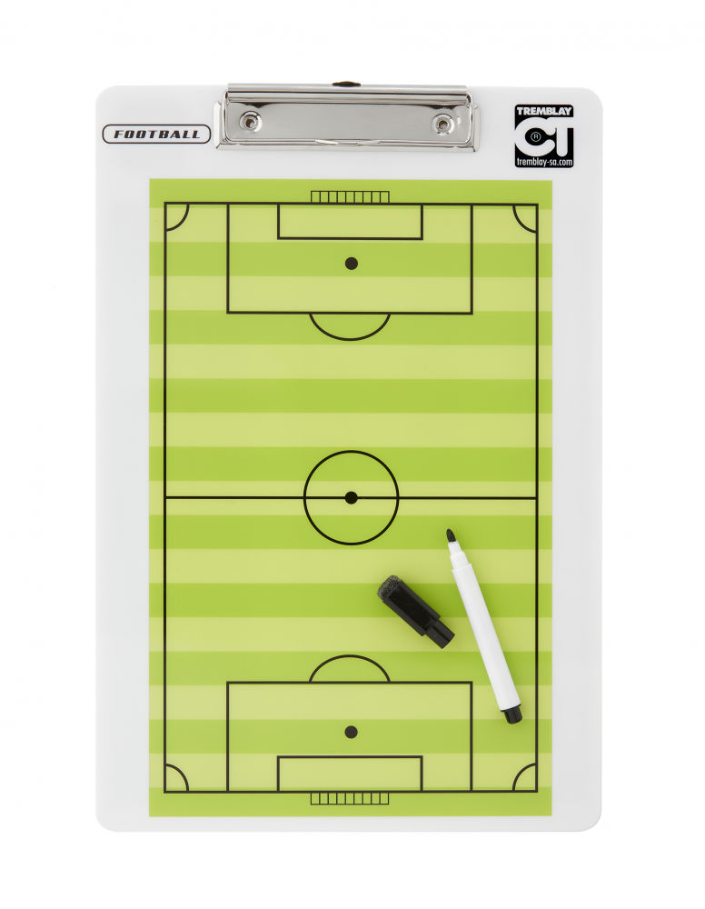 Доска тактическая  футбольная 34x23 см Tremblay 21001 (4130)