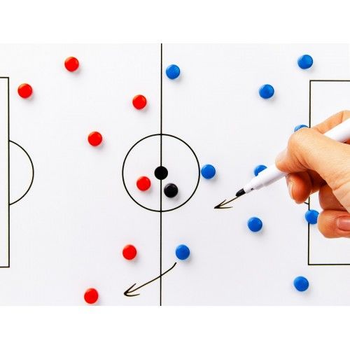 Доска тактическая футбол 60x90 см Yakimasport 100014