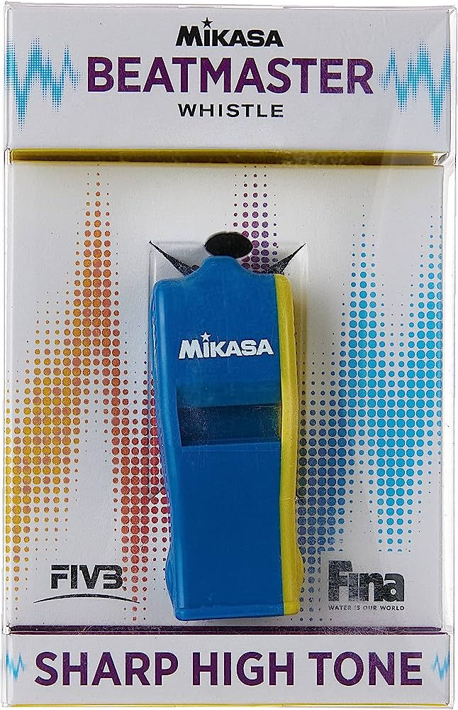 Fluier pt arbitru din plastic 110 dB Mikasa Beatmaster FIVB (9251)