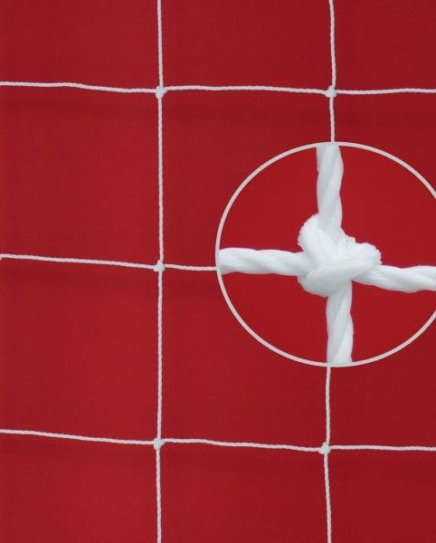 Сетка для мини-футбола 3x2x0.8x1 м, celula 12 см, fir 3.5 мм, HDPolyethylene (3795)