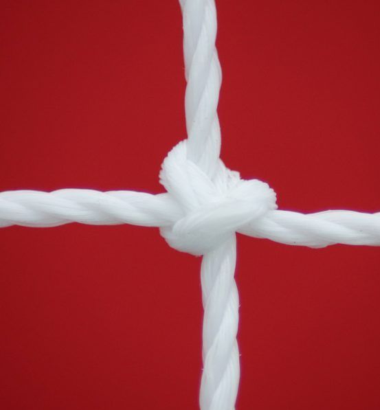 Сетка для мини-футбола 3x2x0.8x1 м, celula 12 см, fir 3.5 мм, HDPolyethylene (3795)