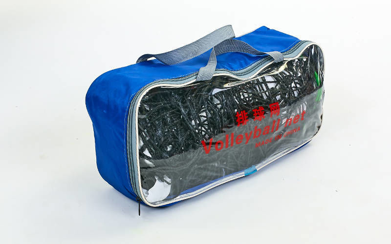 Plasa volei neagra cu fir PW06, 9.5х1 м, 10х10 см, d=2.8 мм (3848)