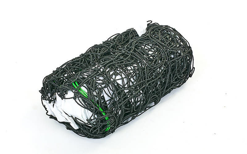 Plasa volei neagra cu fir PW06, 9.5х1 м, 10х10 см, d=2.8 мм (3848)