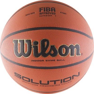 Мяч баскетбольный Wilson N7 SOLUTION FIBA BBALL B0616X (1041)