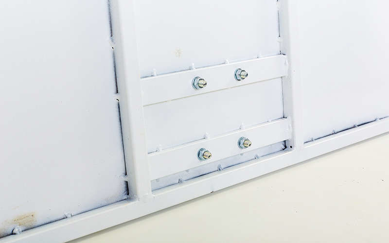 Panou baschet + inel cu plasa URLA6275 (panou metal, 180*105cm, inel d=45cm) (2226)