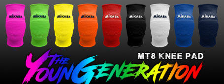 Genunchiere volei (2 buc.) M Mikasa Unisex MT8 (2483)