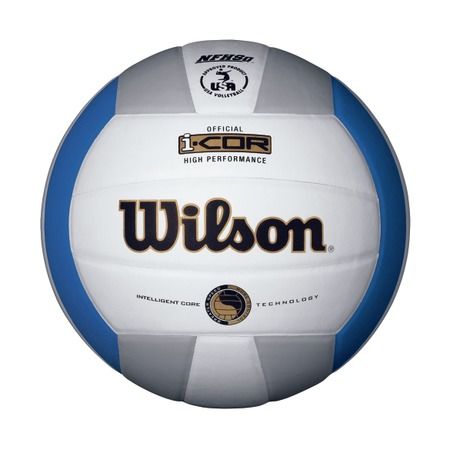 Мяч волейбольный Wilson I-CORE HIGH PERF BLU/SIL WTH7700XBLSI (451)