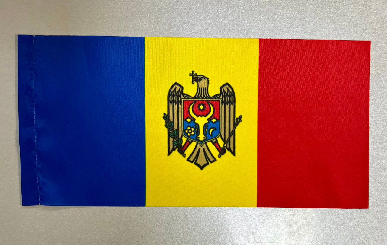 Флаг MD простой 22.5х11 см (8894)