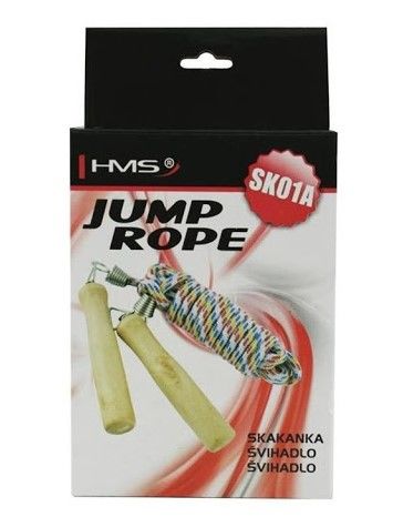 Скакалка с деревянными ручками 2.8 м HMS SK01A (345)