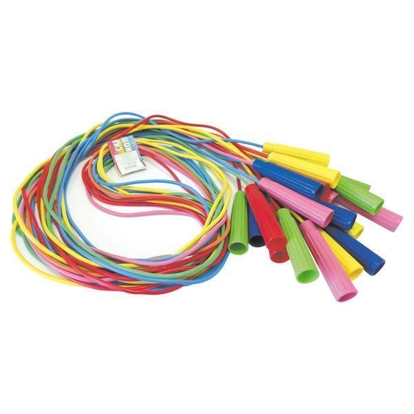 Скакалка фитнес для детей 2.8 м 69051 / 69050 / 90515 (2174)