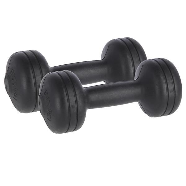 Скамья мультифункциональная с гантелями и эспандерами (макс. 110 кг) HMS L8355 17-53-100 (5631)