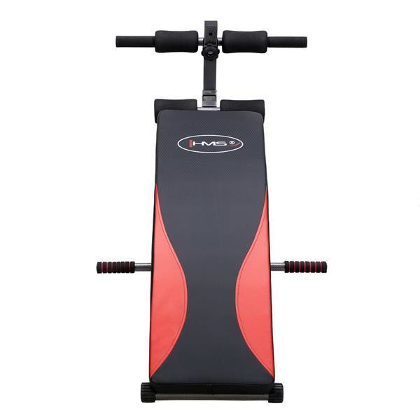 Скамья мультифункциональная с гантелями и эспандерами (макс. 110 кг) HMS L8355 17-53-100 (5631)