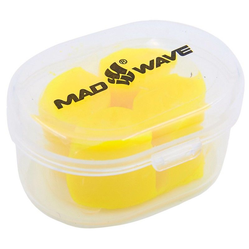 Dopuri inot silicone, Galben MadWave 071401 (1536)
