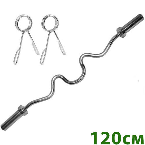 Bara curbata olimpica d=50 mm, 120 cm 1612 DeG (4761)