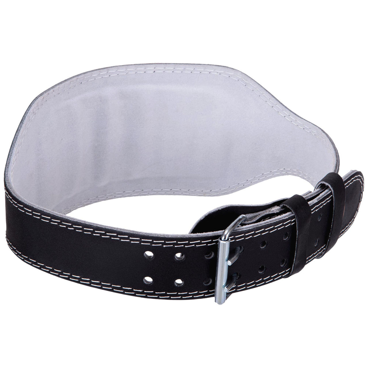 Пояс атлетический кожаный L, h=15 см SB-165053 (8815)