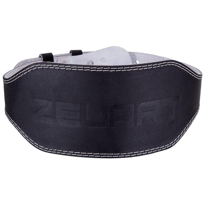 Пояс атлетический кожаный L, h=15 см SB-165053 (8815)