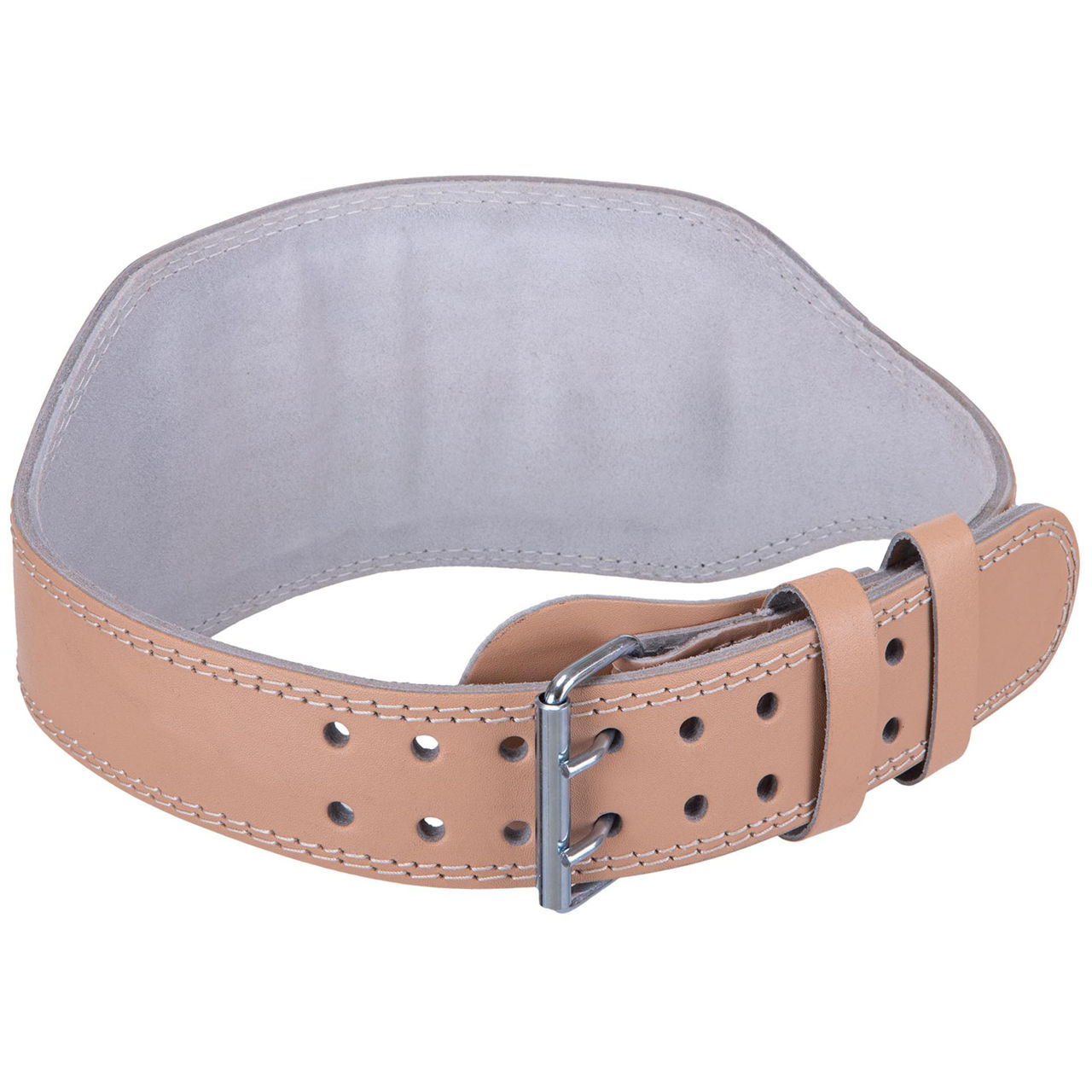 Пояс атлетический кожаный XXL, h=15 см SB-165101 (8817)