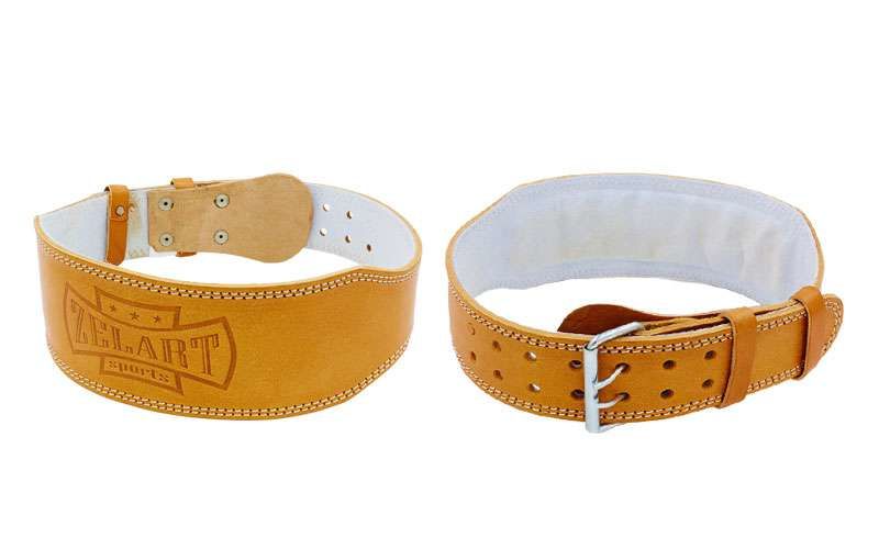 Briu atletica grea din piele Zelart ZB-01016-4 / XXL (791)