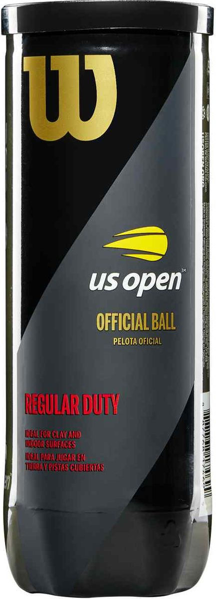 Мяч для большого тенниса (3 шт.) Wilson US Open RD TBall WRT107300 (2164)