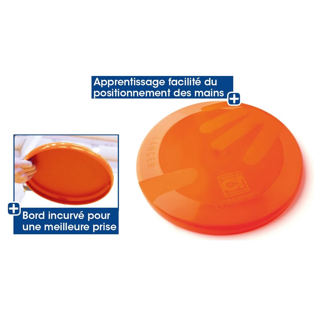 Frisbee d=23 cm, 125 g, Fingers design Tremblay France PR404 (4128)