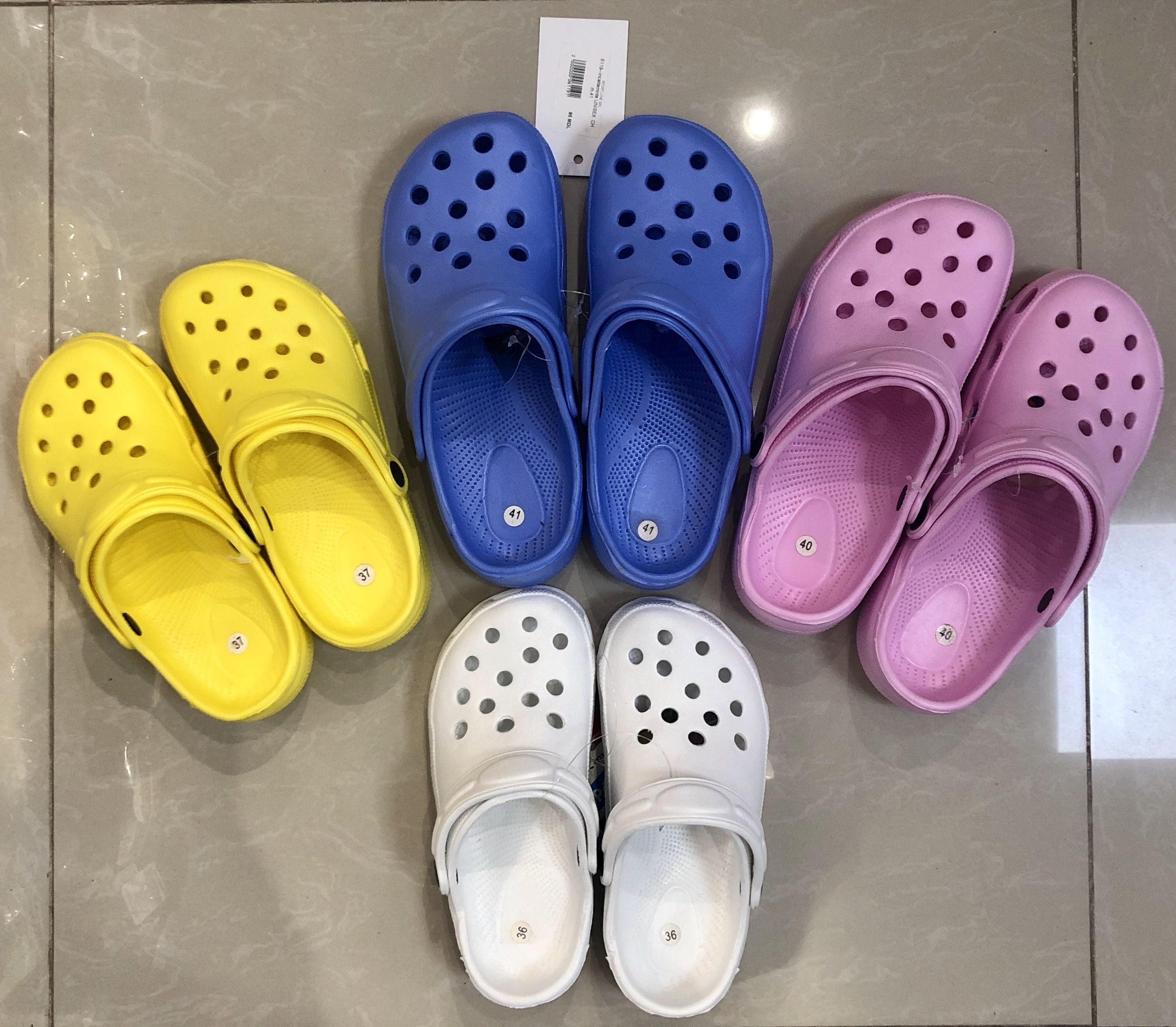 Шлепки унисекс р.40 (6120)