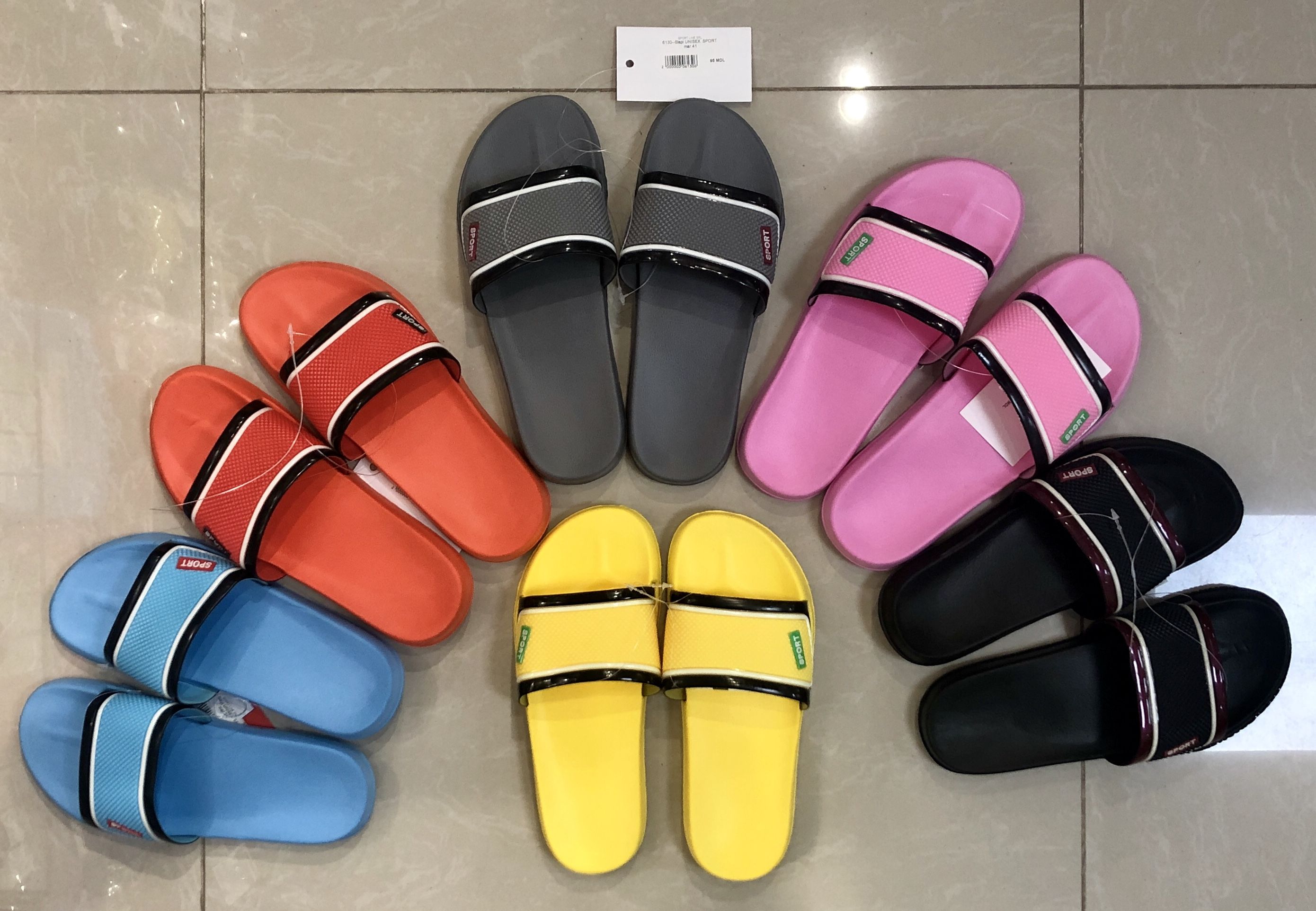 Шлепки унисекс Sport р.41 (6130)