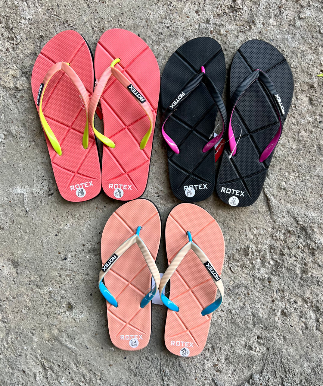 Шлепки-вьетнамки женские р.39 (3603)