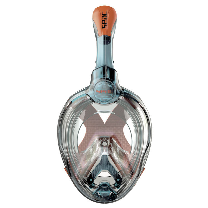 Маска для снорклинга полнолицевая детская (от 6 лет) Seac Junior Unica 170-13 (10143)