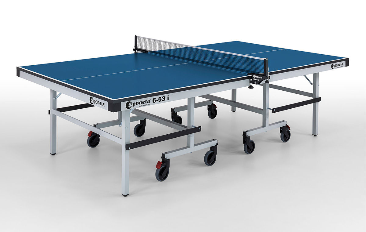 Стол теннисный с сеткой 22 мм (рама 60 мм) Sponeta 6-53i Indoor (6542)