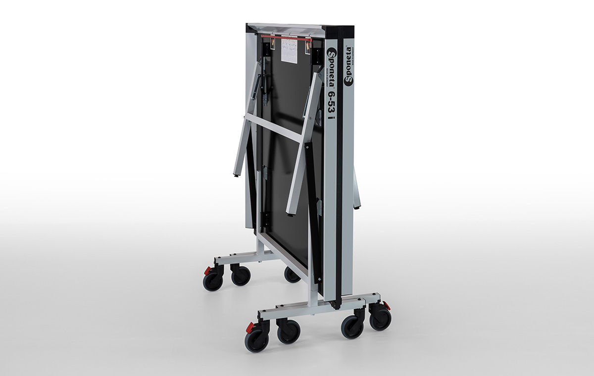 Стол теннисный с сеткой 22 мм (рама 60 мм) Sponeta 6-53i Indoor (6542)