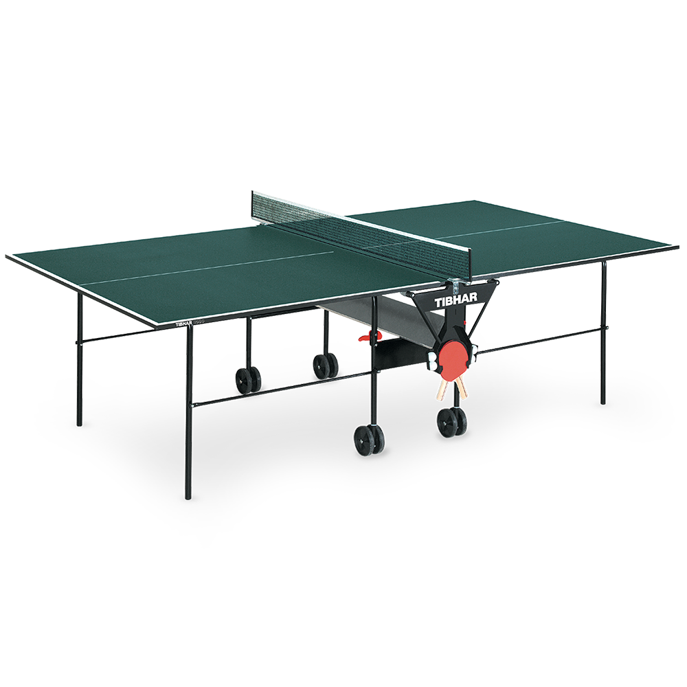 Стол теннисный Indoor Tibhar 19 мм 1000 green (751) Germany EN-Norm 14468-1