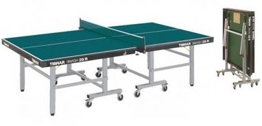 Стол теннисный Indoor Tibhar Smash 28/R 28 мм ITTF (green) (781)