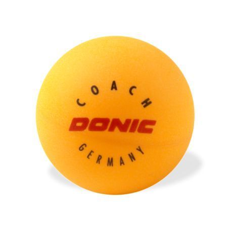 Мяч для настольного тенниса Donic Coach yellow (338)